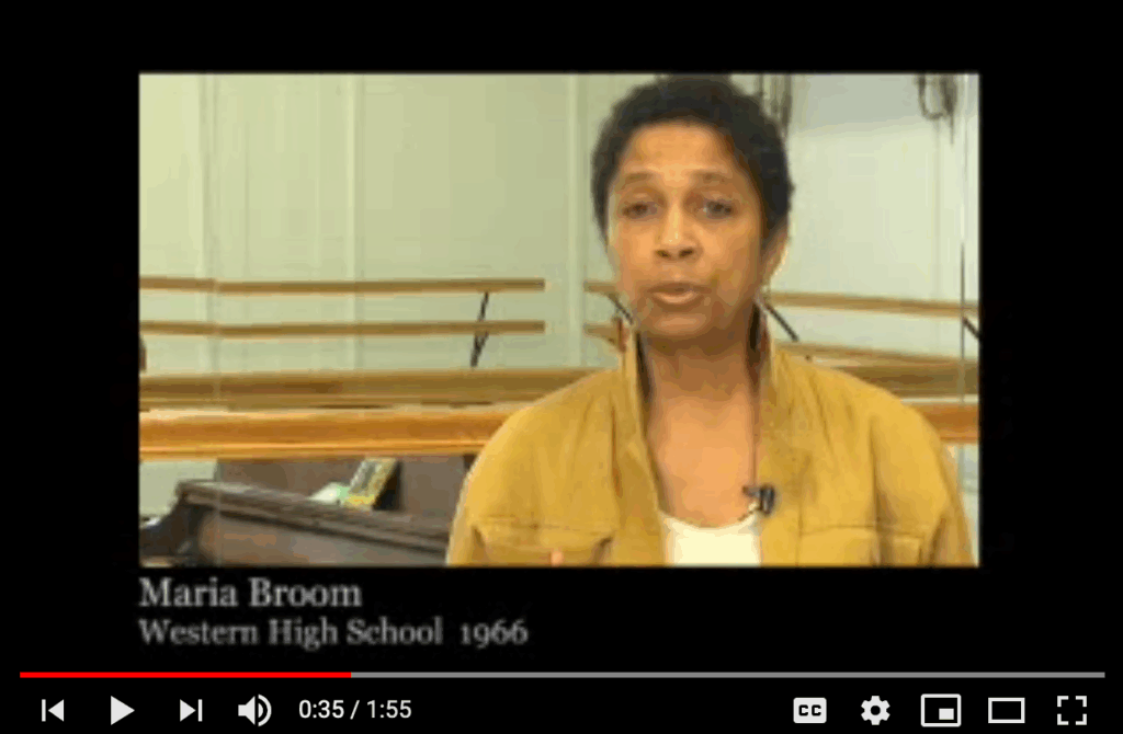 Maria Broom Baltimore City Public School Proud Graduate
